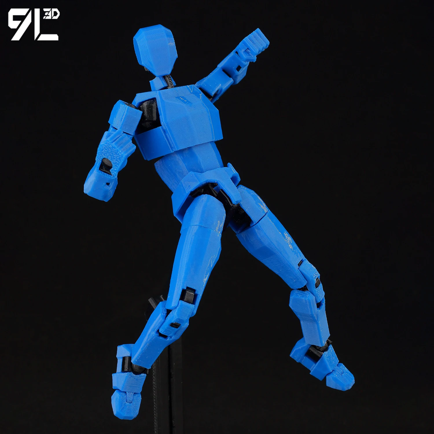 9L3D imprimé Lucky13 T13 jeux pour étudiants Robot bureau spectacle avec bricolage assemblage amusant cadeau d'anniversaire corps complet mobile adultes affichage