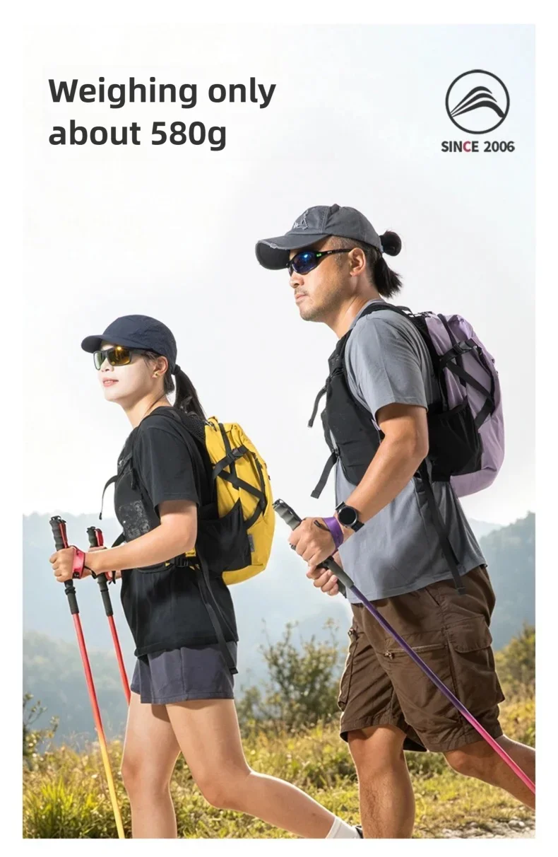 BISINNA Camping-Rucksack 20L Ultraleichter Wasserdichter Wanderrucksack für Männer und Frauen Outdoor Radfahren Reisen Klettern Tasche – Detail 4