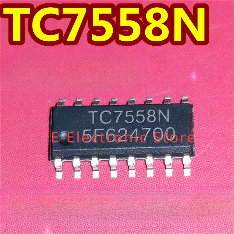 10PCS/LOT TC7558N TC7558 SOP16  8-channel LED Large-screen Scanning Blanking Control Circuit