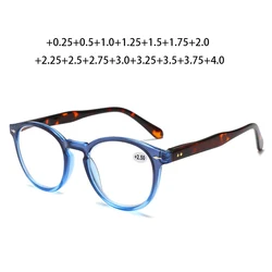 Unisex Round Reading Glasses Women Men Retro Rivet Presbyopia Eyeglasses With Diopter +0.25 +0.75 +1.25 +2.25 +2.75 +3.5 +3.75