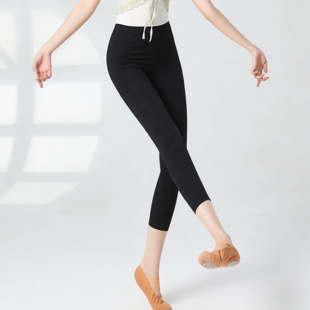 Professional Dance Tights Modal Skinny Leggings Women Stretchy Yoga Pants Fitness Workout Ballet Training Bodybuilding