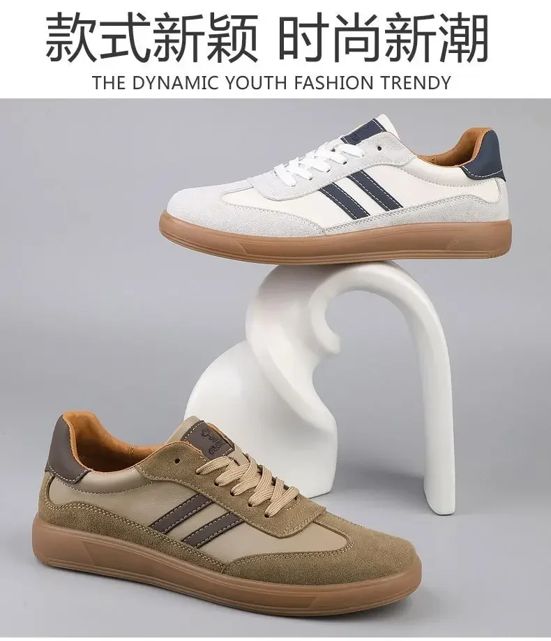 Klassische Designer-Schuhe für Herren, flache Turnschuhe, hochwertige Freizeit-Sportschuhe, Herren-Trainer, rutschfeste Herren-Skateboard-Schuhe für den Außenbereich – Detail 5