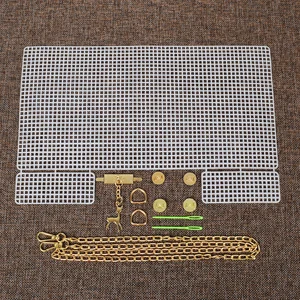 Auxiliary Plastic Mesh Set DIY -Material, Helferzubehör für Beutel, flüssiger handgefertigter Beutel, 6pcs 10 Hauptverkaufskaststoffbildschirm für Bolsa - №2 - №2