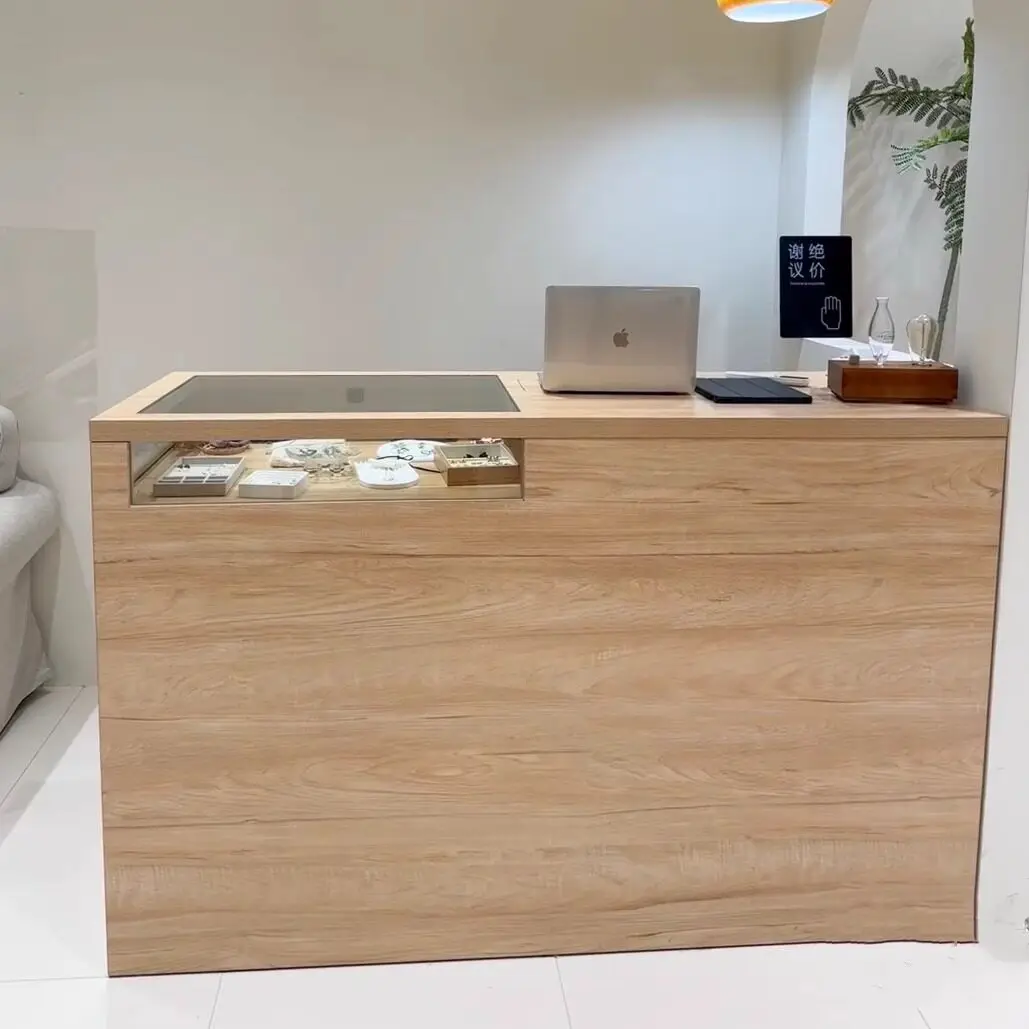 Clothing store, cash register, women's clothing store, island cabinet, flowing water table, children's clothing store