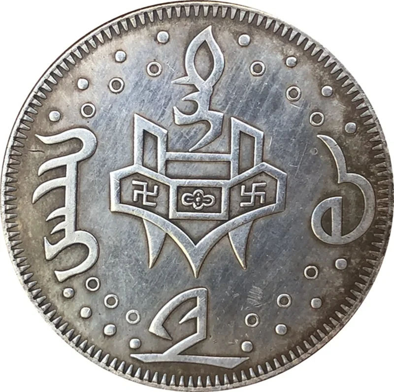 Chinese Vintage Leader Dragon Silver Coin Home Decor Coins Magic Collectibles Coin Lucky Fortune Toy Coins Christmas Gifts view 2