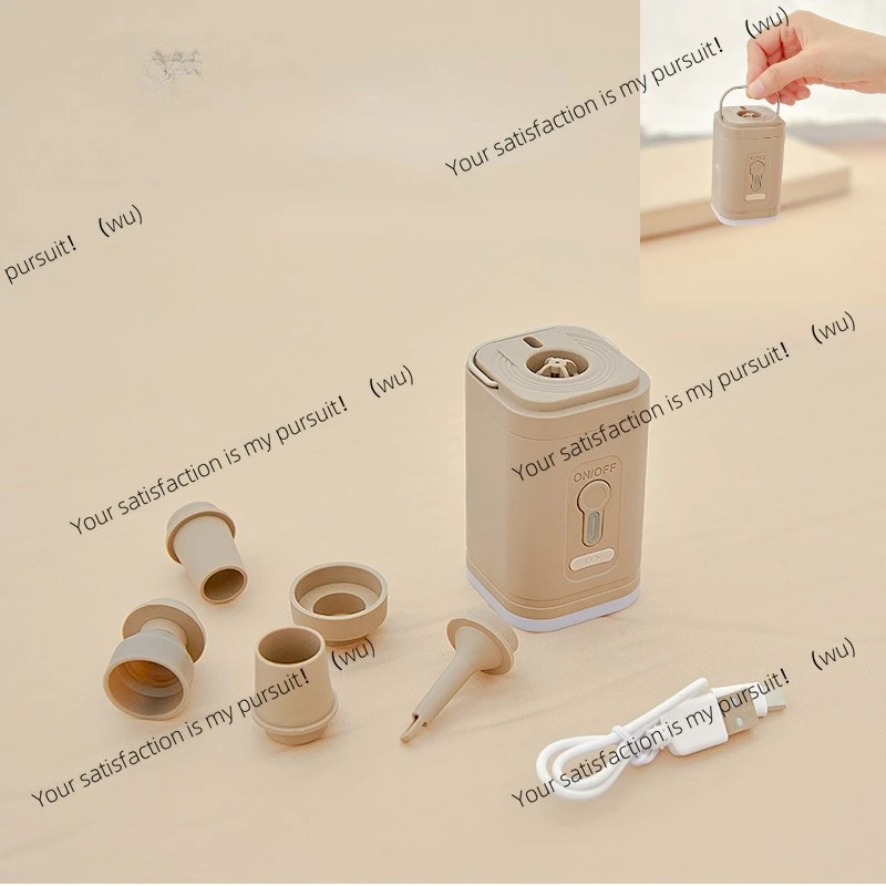 

Электрический воздушный насос MOUNTAINHIKER 4,2 кПа, портативный уличный воздушный компрессор, подушка для кровати, кольцо для плавания, многофункциональный надувной насос для кемпинга