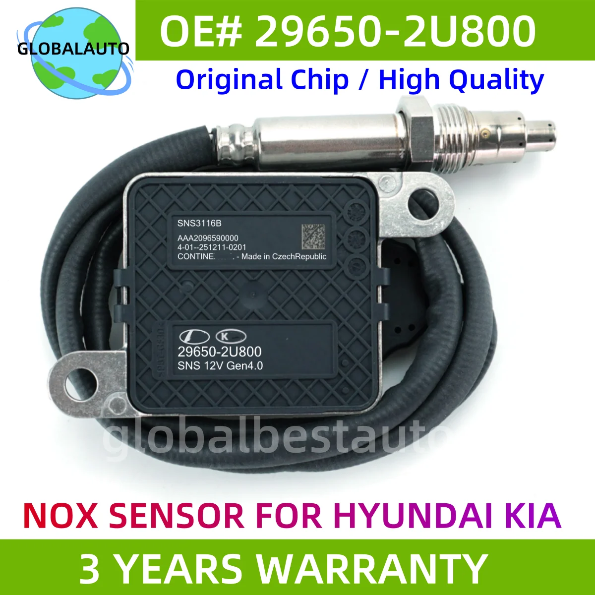 

Высококачественный новый датчик оксида азота 296502U800 29650-2U800 для Hyundai Tucson 1.6 CRDi