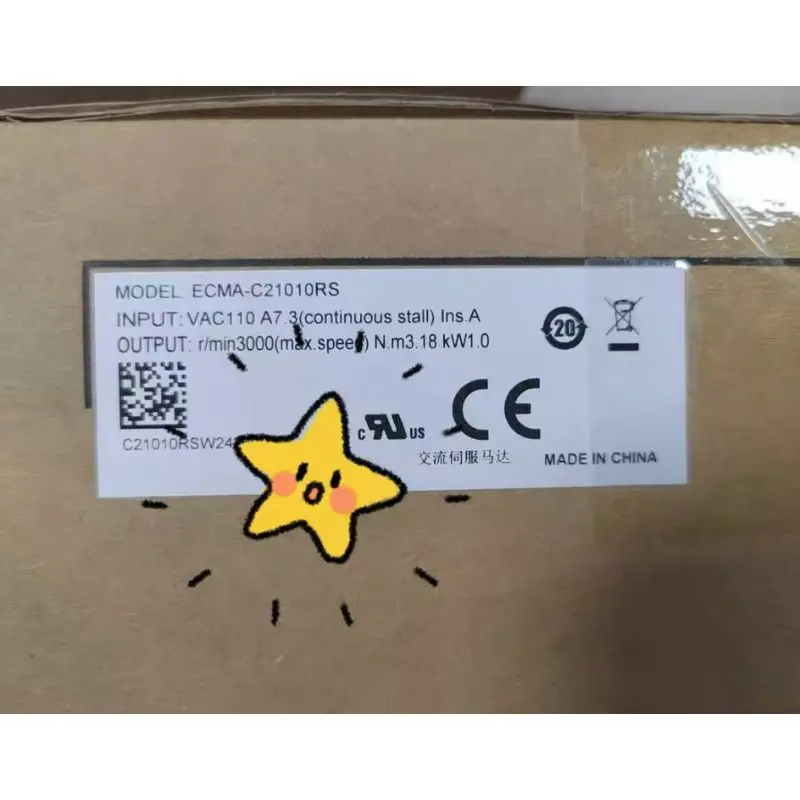 

Новый серводвигатель мощностью 1 кВт ECMA-C 201010 RS для быстрой доставки