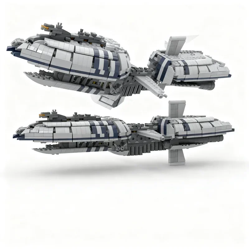 1276-teiliger MOC Star Battle Film Munificent-Klasse Modellbausatz Kreatives Montage-Set Weltraum-Sammlerstück Deko für Zuhause Geschenk