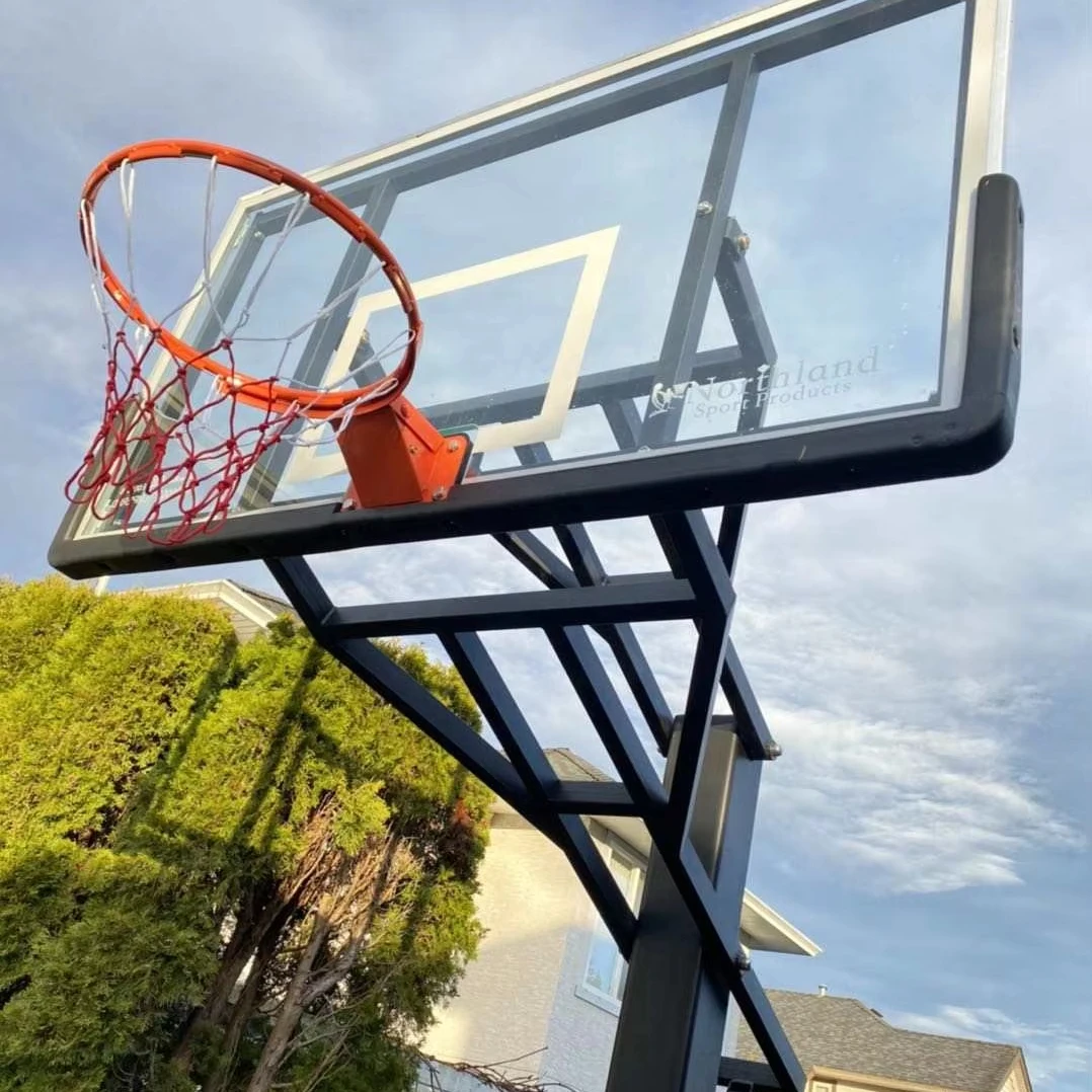 Inground Adjust Basketball Stand Outdoor Strengthen Basketball Hoop for Salepromote sales