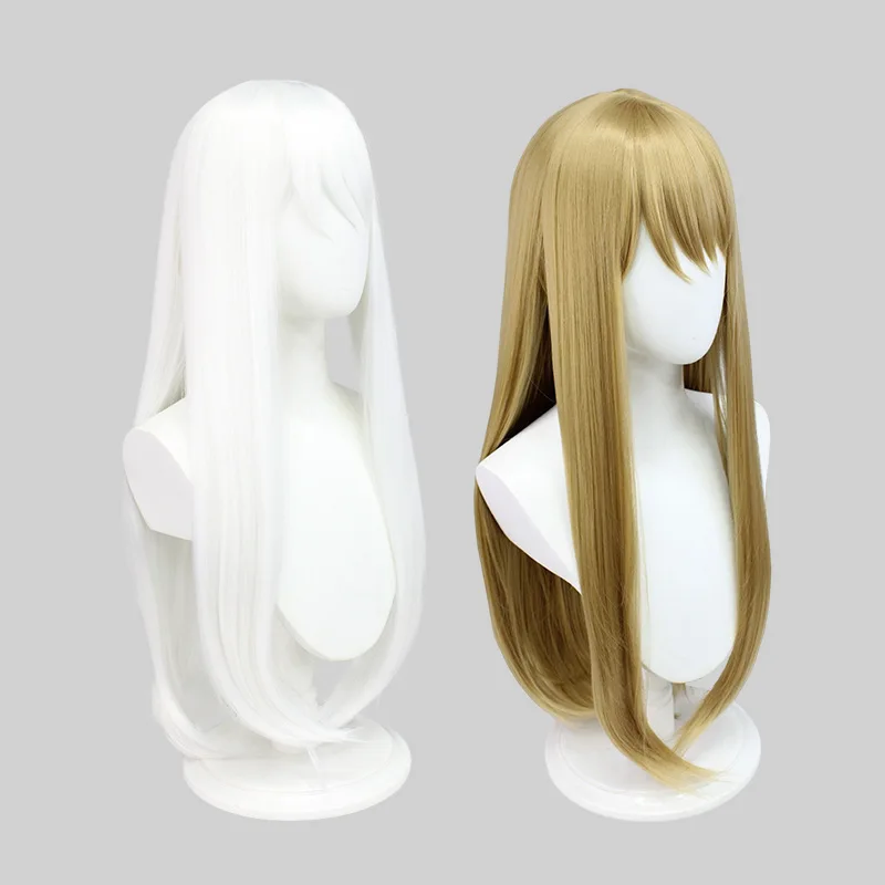 تشوبي نون شعر مستعار تأثيري براون مثير راهبة موحدة تأثيري حلي نون شعر مستعار الأبيض #2