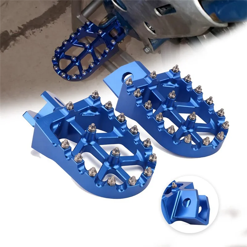 Footpeg Foot Pegs Rests Peda for YZ80 YZ125 YZ250 YZ500 WR200 WR250 WR500 XR350 Motorcycle Footrest