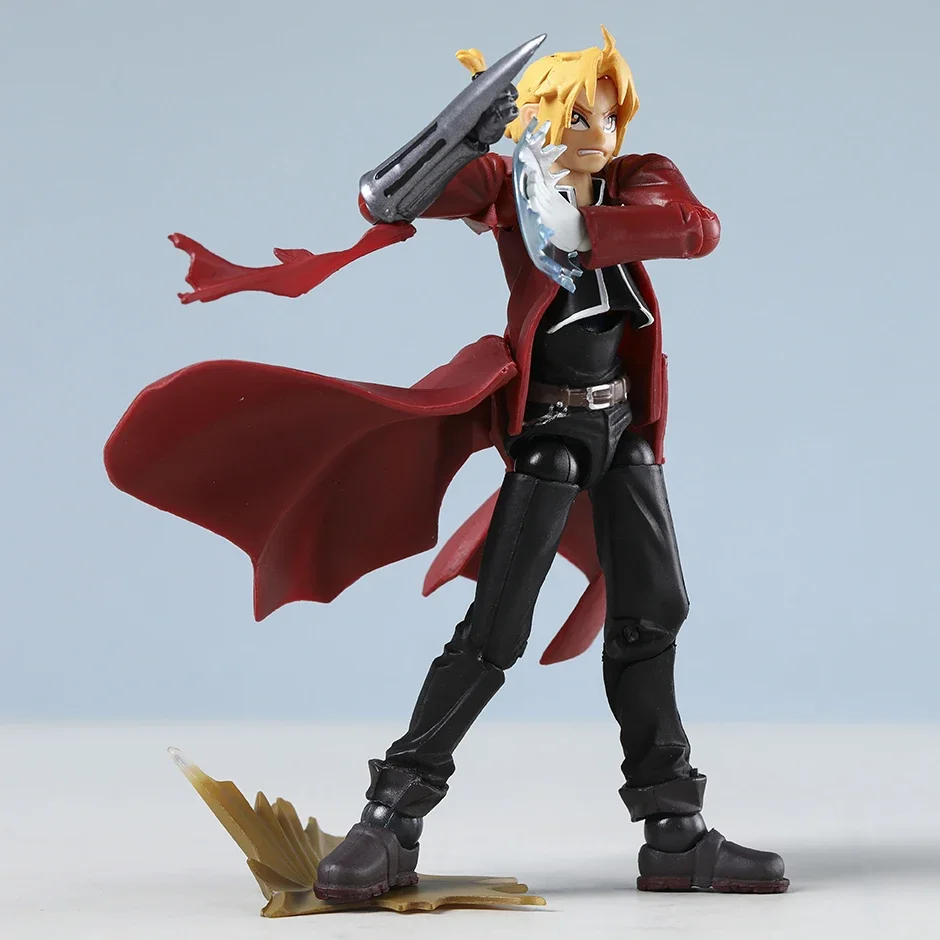 Fullmetal Alchemist Edward Alphonse Elric Anime Action Figure Decoration Model Doll Toy Gift