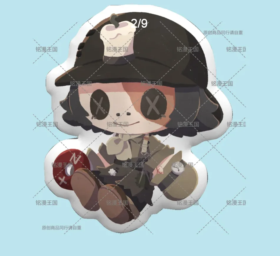 35CM/40CM/45CM Game Anime IdentityV Norton Campbell Stuffed Plush Doll Cute Characters Figure Room Decor Sofa Cushion Pillow Toy