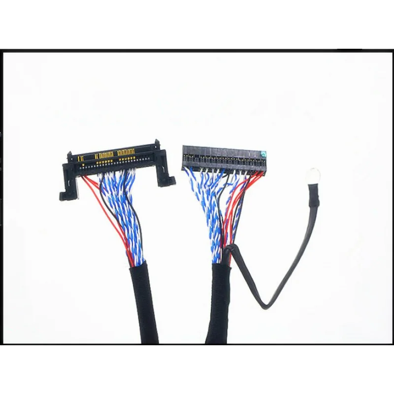 32 inch and above LVDS screen cable LG Qimei Sharp AU BOE left power supply FI-RE51P high resolution 1920 * 1080 LCD screen cabl
