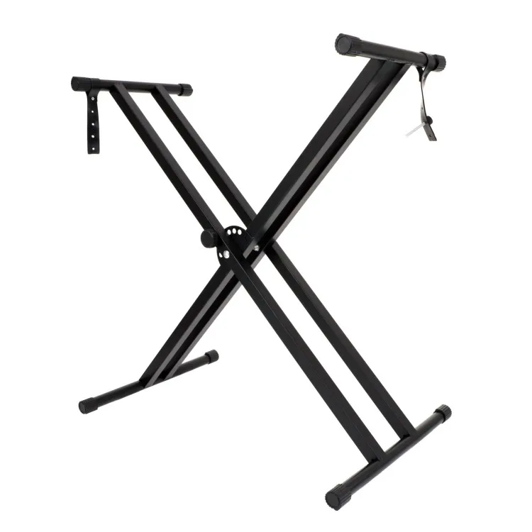 Factory Professional Piano Keyboard Stand Accessories Big Double X Type Keyboard Stand