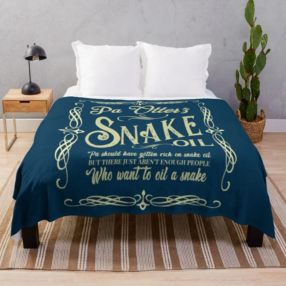 Emmet Otter Pa Otter_s Snake Oil Jugband Christmas Throw Blanket Thin Bed Fashionable For Baby Luxury Brand Blankets