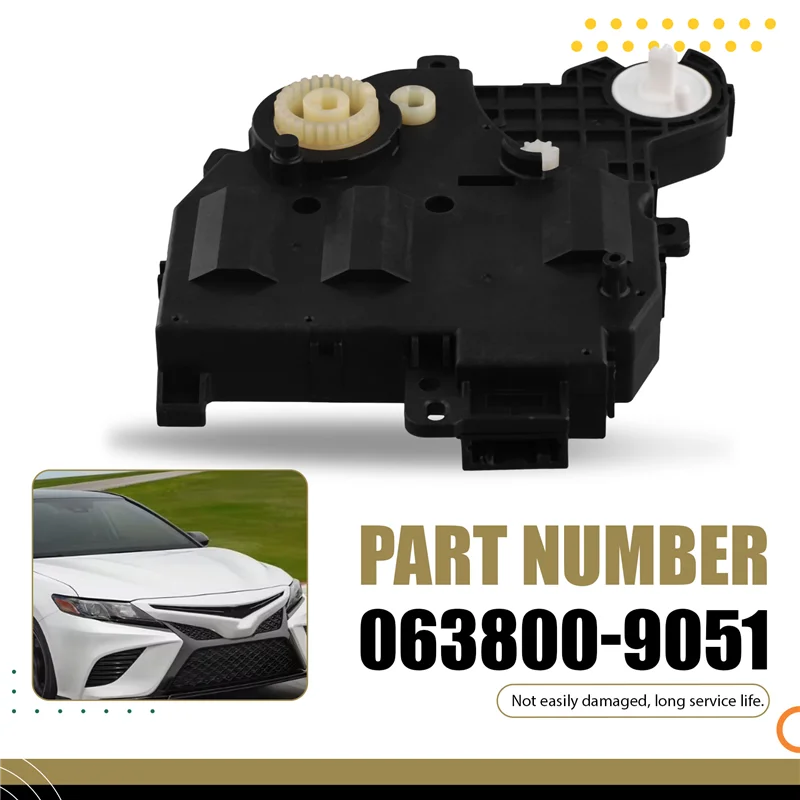 New 063800-9051 Car Air Heater Flap Servo Actuator Motor For Toyota Camry Highlander 2018-2024 0638009051