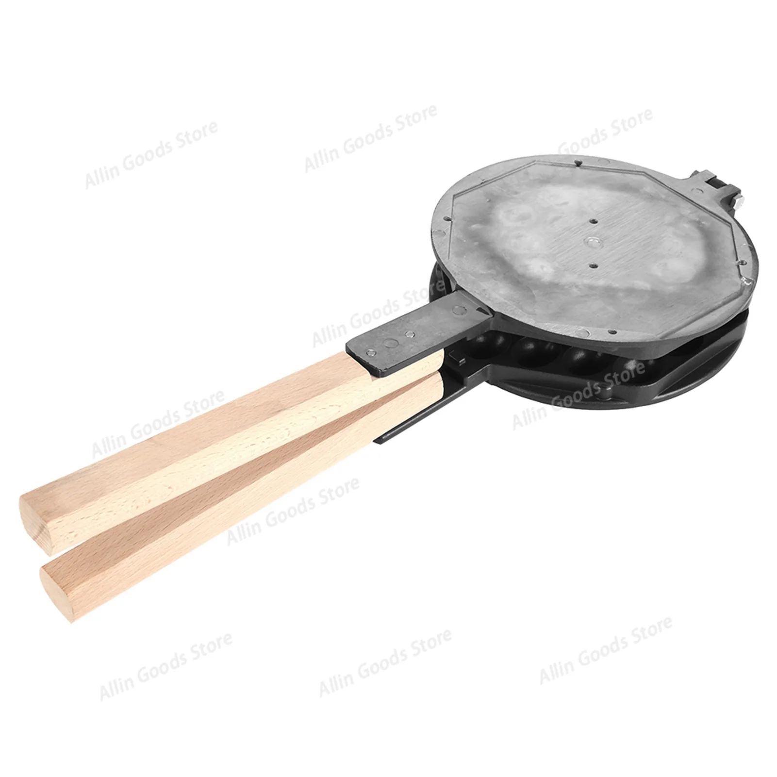 Non-Stick Aluminum Egg Bubble Waffle Pan, Double-sided Cooking Plate for Household and Commercial Baking