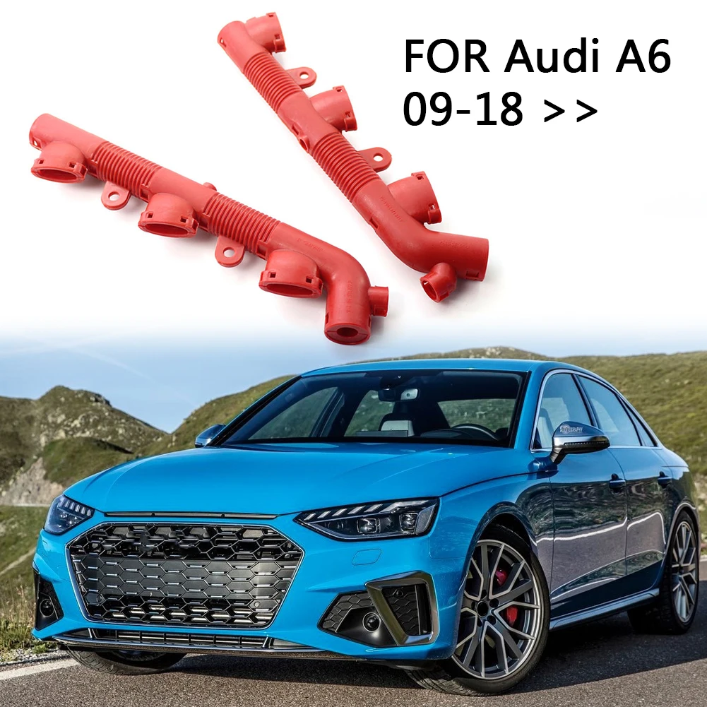 

1 пара красных катушек зажигания, защитная крышка катушки зажигания 06E971821F 06E971822D для Audi A4 A5 A6 A7 A8 Q5 Q7