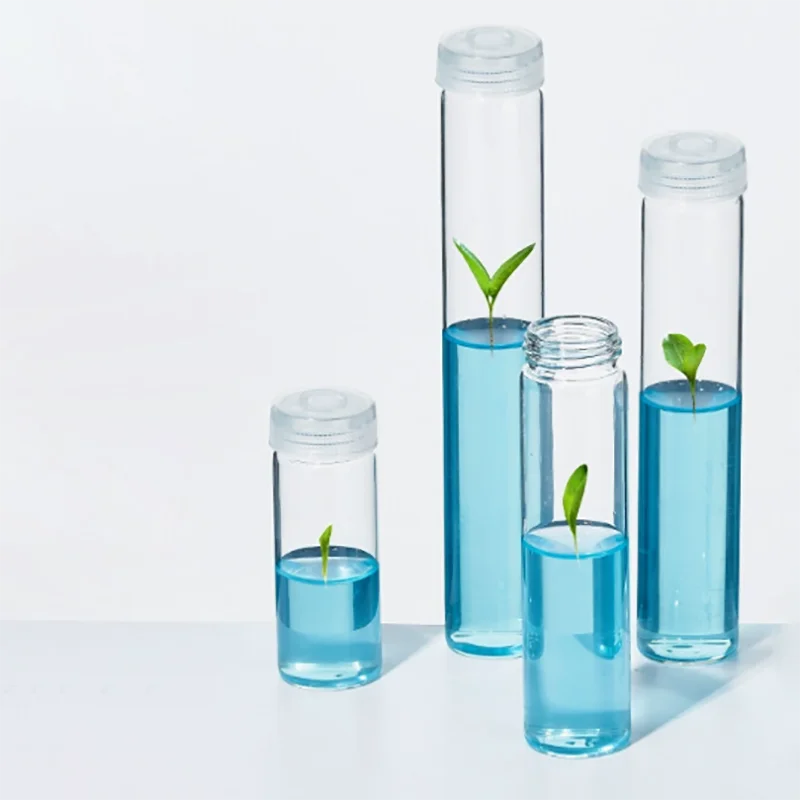 

Group cultivation test tube high -borosilic glass resistance high temperature group sterile bottle bottle band of breathable co