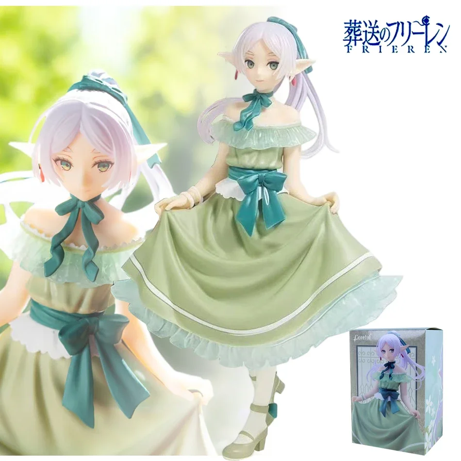 Frieren Beyond Journey's End Coreful Full Dress Version PVC Anime-Actionfigur - Sammlerstück Modellspielzeug