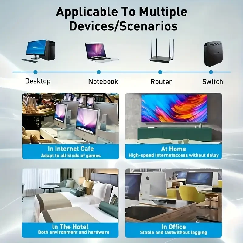 Cat6/6e Ethernet Cable 3M/5M/10M/20M/30M Network Patch Cord LAN Wire For Router Computer Cable