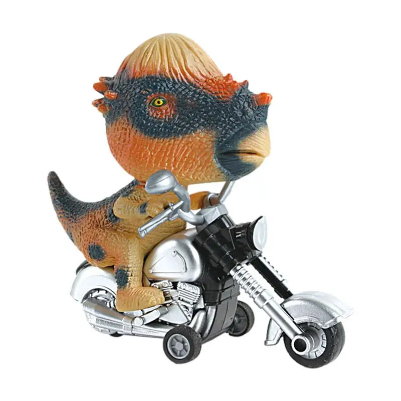 

Dinosaur Motorcycle Dinosaur Riding Motorcycle Toy Friction Powered Educational Inertial Dinosaur Motorcycle For Kids Girls