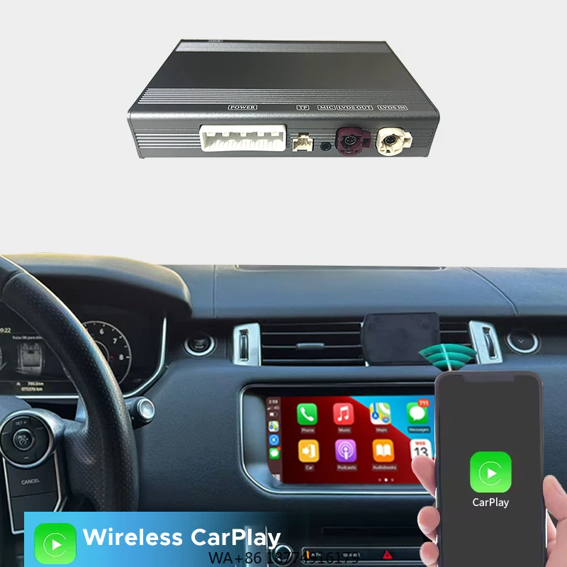 

10,25-дюймовый обновленный оригинальный экран Harman, беспроводной Carplay, Android Auto, мультимедийная навигация для F Pace 2017-2019, MirrorLink