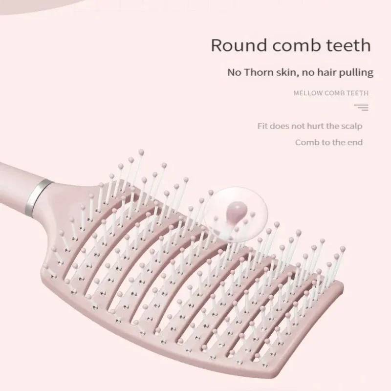 

Hairbrush Air Cushion Comb Fluffy Anti-Hair Loss Massage Hair Brush For All Hair Types For Long Thick Thin Curly Natural Hair