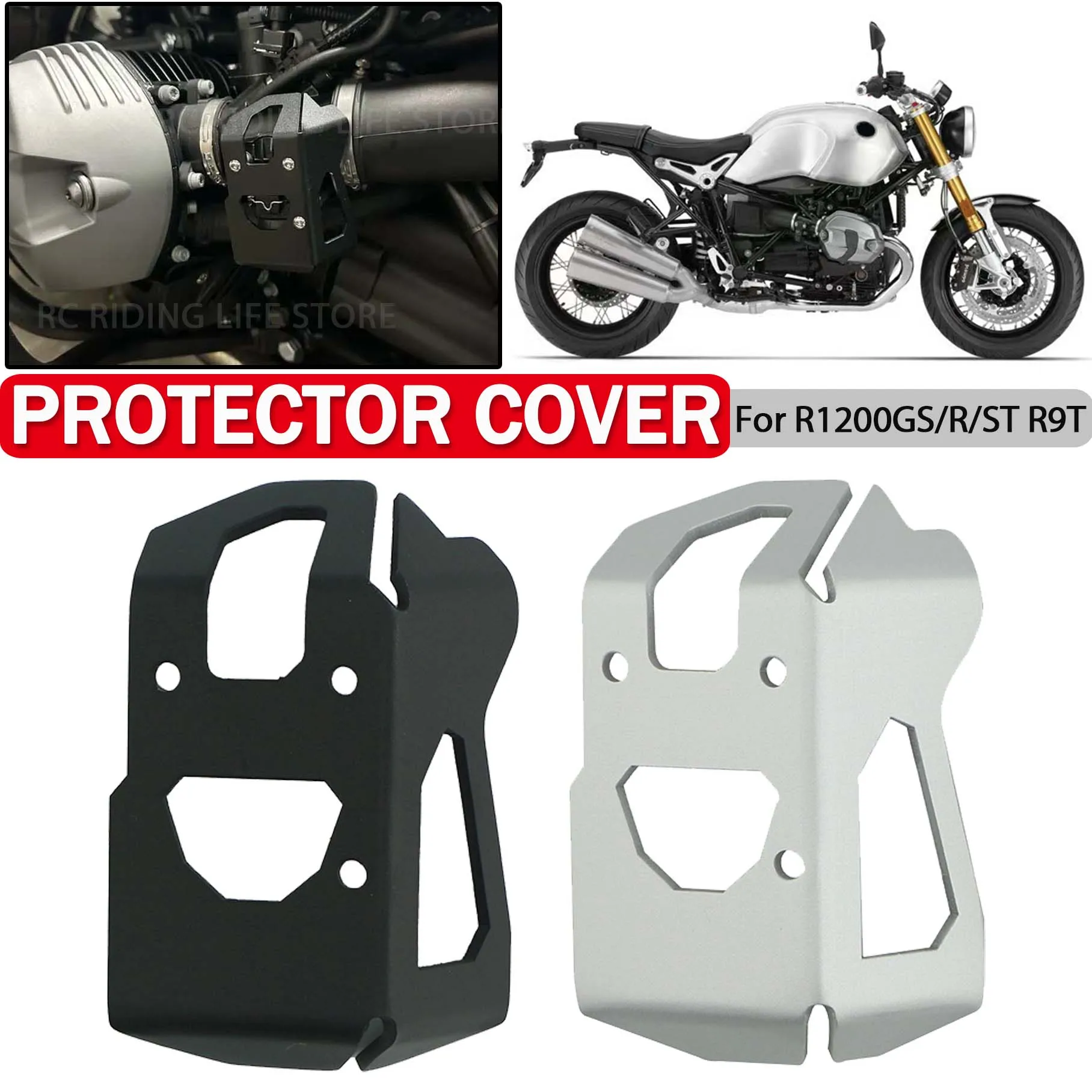 

Motorcycle Throttle Potentiometer Guard Cover For BMW R1200GS OC ADV R1200R R1200ST R1200 GS R ST R9 R NINE T R9T 9T Accessory