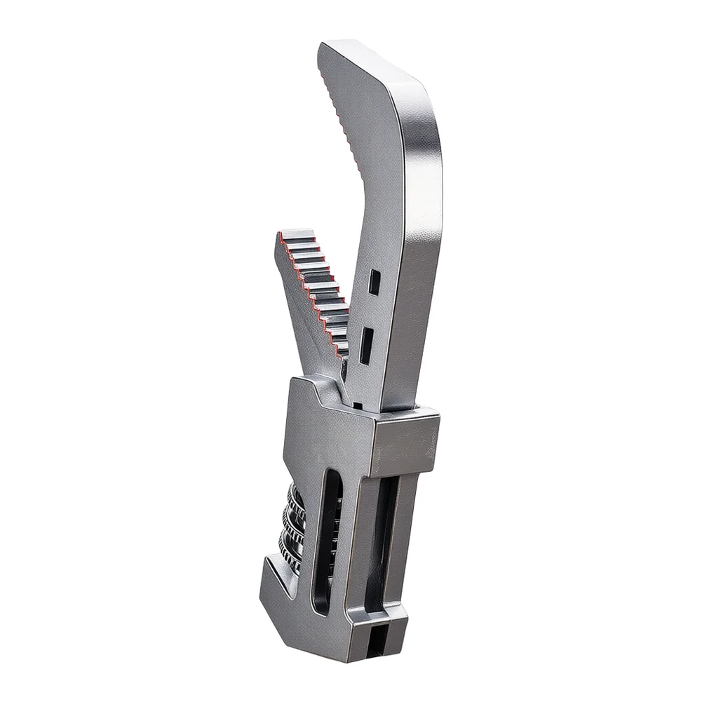1pc 15 Inch Adjustable Wrench Wide Jaw Opening Straight Pipe Wrench Industrial Adjustable Plumbing Hand Wrench Hand Tools