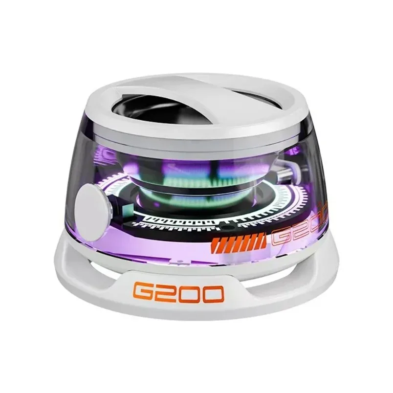 BT 5.3 Mini Tragbarer Bluetooth-Lautsprecher G200 RGB-Farblicht Magnetischer Lautsprecher Kleine Soundbox Telefonhalter Drahtloser Lautsprecher – Detail 26