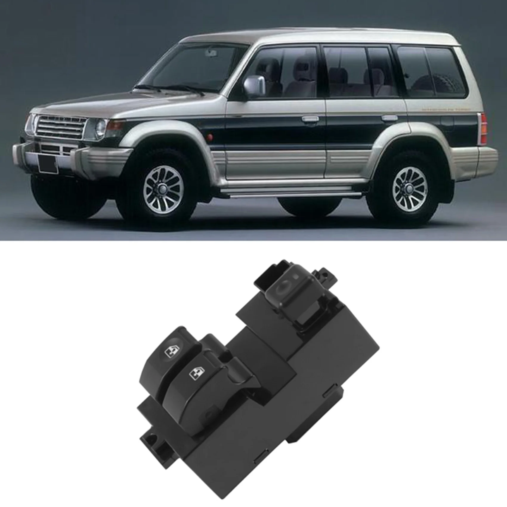 Master Power Window Switch Lifter Button MB781925 For Pajero II 1994 - 1999 Car Accessories Top-Rated