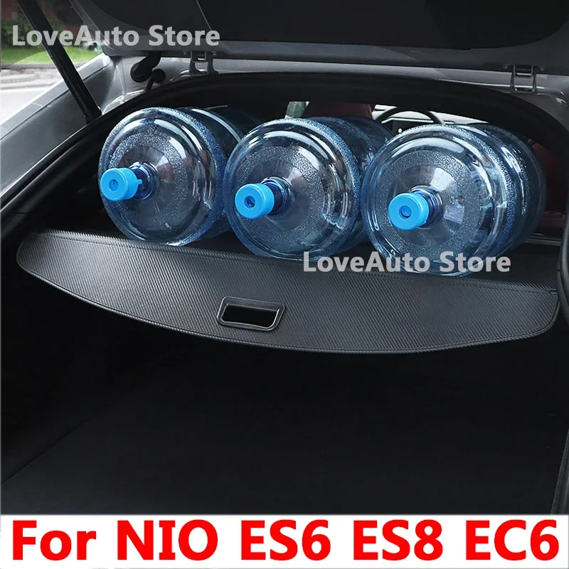 

For NIO ES6 ES8 EC6 Car Curtain Trunk Partition Curtain Partition Rear Racks Car Multifunction Storage Accessories Cover