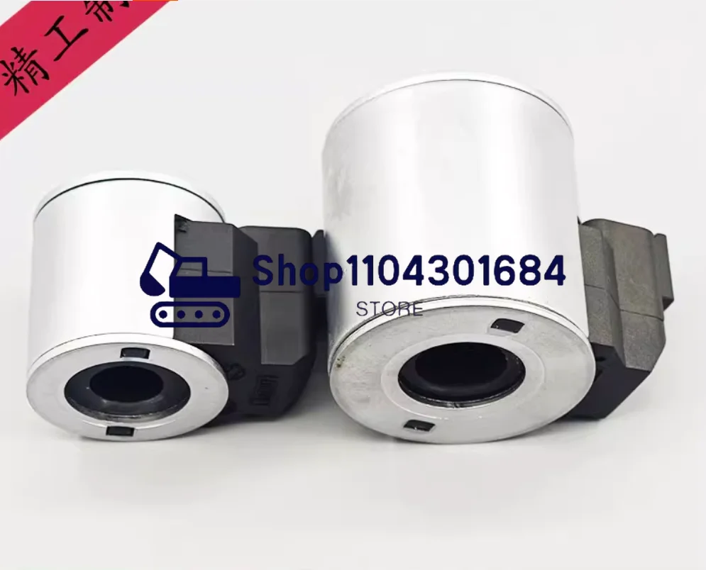 12V Pilot Solenoid Coil 4304012 for JCB Sany Excavator Inner Hole 13mm Inner Diameter 13mm/16mm Height 36mm/50mm DC12V DC24V