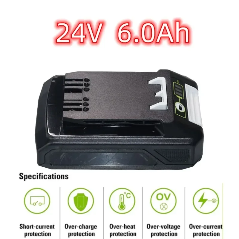 

For Greenworks 24V 6.0Ah Lithium Ion Battery (Greenworks Battery) The product is 100% brand new 29842 MO24B410