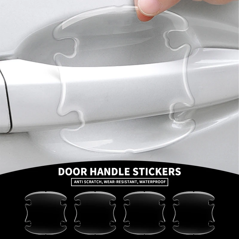 Наклейка на дверную ручку автомобиля, противоударные аксессуары для автомобиля, внешние аксессуары для Acura MDX RDX TSX TL ILX TLX NSX RL CDX RSX ZDX TLXL RLX