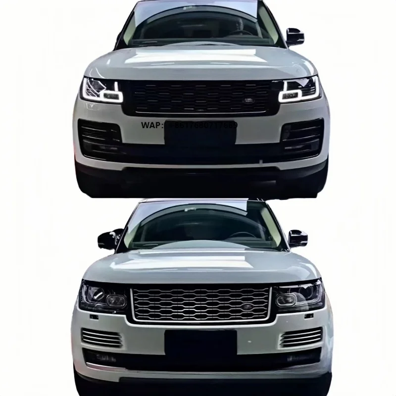 For Range Rover Sport Body Kit Front Bumper with Fog Light Cut-Outs for Upgrading the Vehicle