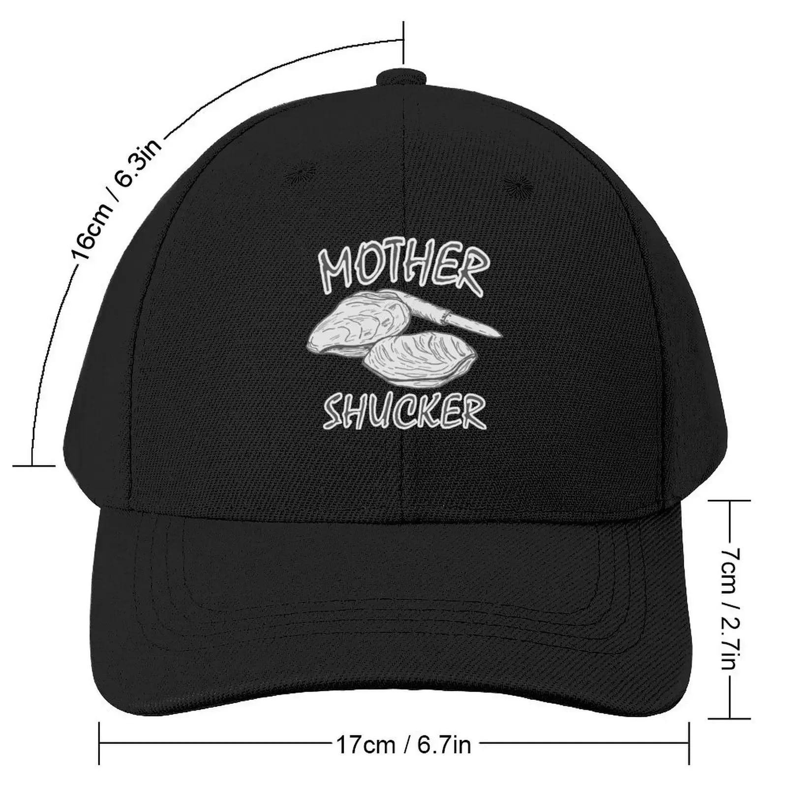 Mother Shucker Oyster RoastCap Baseball Cap fishing hat Mountaineering summer hat Trucker Hat Mens Caps Women's