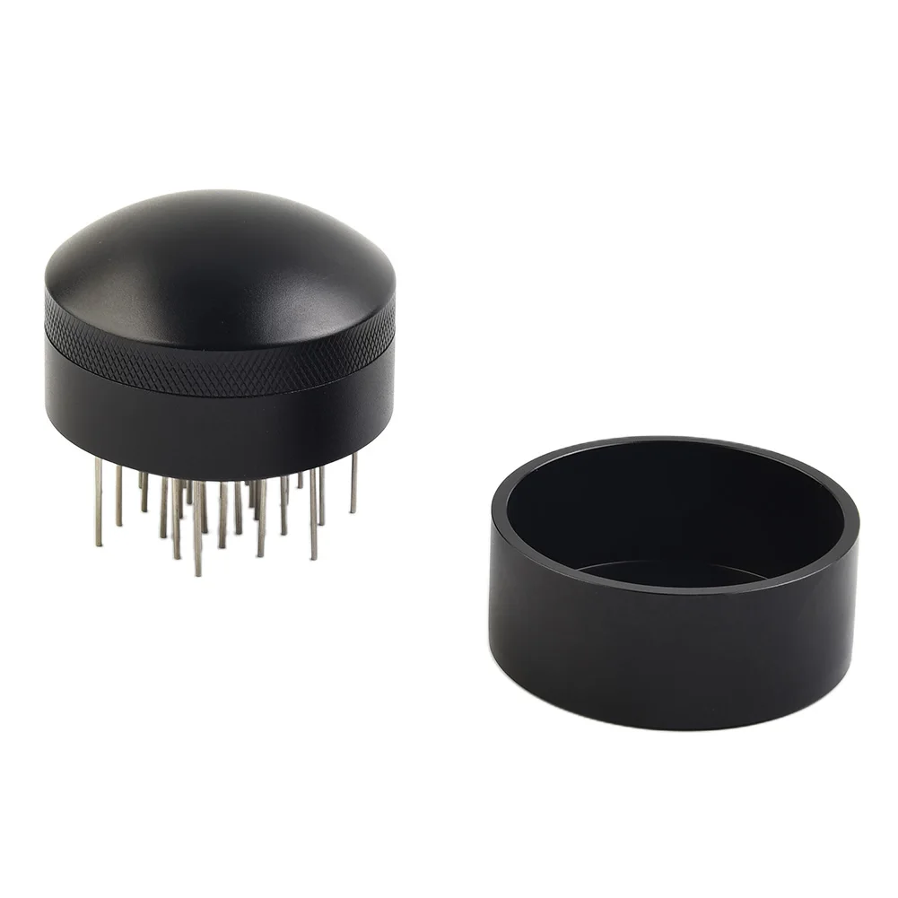 Coffee Distributor Coffee Needle Tamper 19-pin 53MM/58MM Bar Baristal Powder Black Cafe Supplies for espresso Kitchen