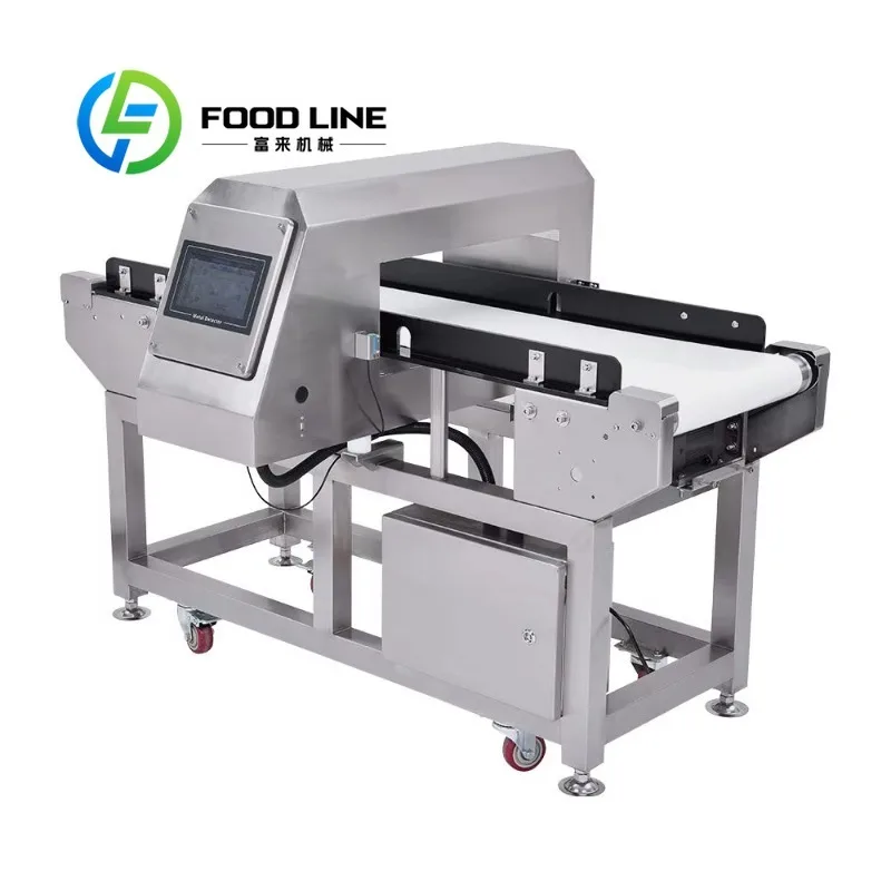 High Sensitivity Food Metal Detector Conveyor Type Automatic Scanning Machine For Food Processing Factory Bakery And Meat Plant