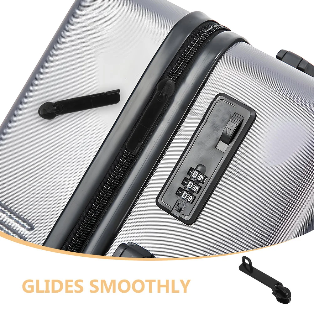 6 Pcs Suitcase Slider Zipper Pull Replacements Repair Kit Can Move Fix Backpack Pulls Zinc Alloy