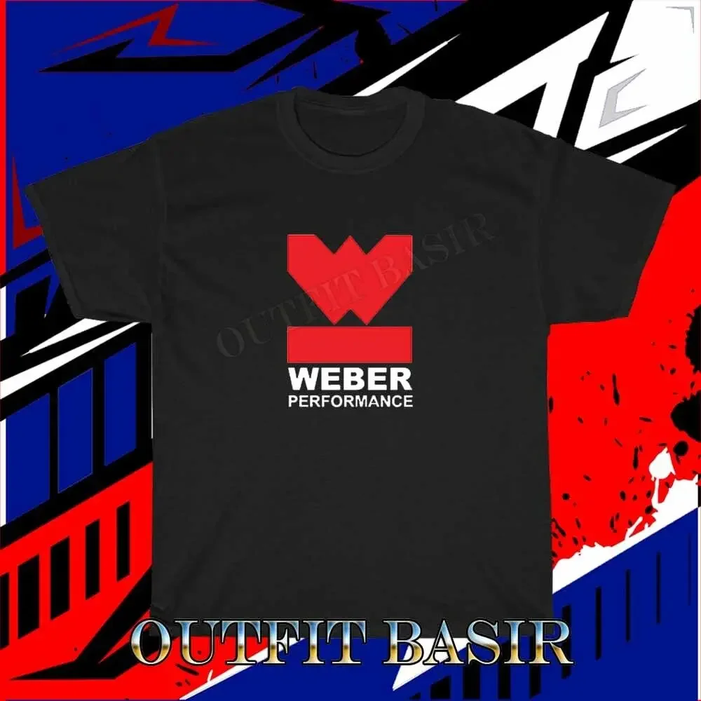 

New Weber Racing Carburetors LOGO Men's T Shirt USA Size S to 5XL long or short sleeves