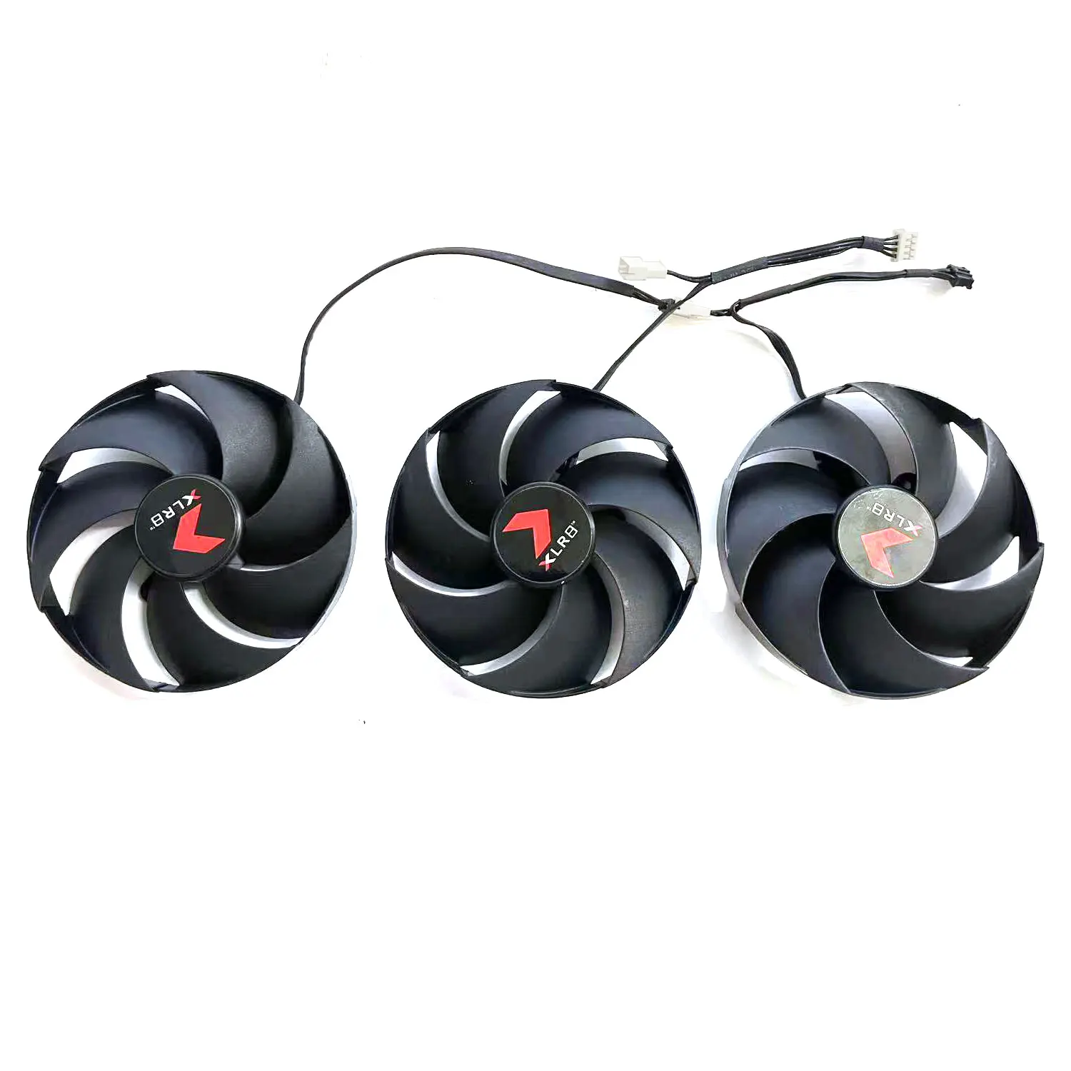 

Kankeirr New 98mm 4Pin FD10020M12D for PNY GeForce RTX4080S 4090 Verto Triple Fan Video card replacement fan FD10020M12D