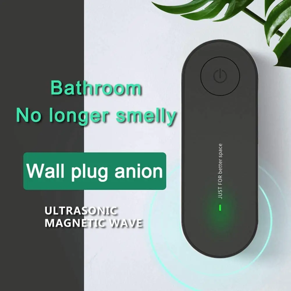 Purificatore d'aria plug-in da 3 pezzi, mini purificatore d'aria portatile, purificatore d'aria generatore di ioni adatto per camera da letto di animali domestici Spina americana bianca