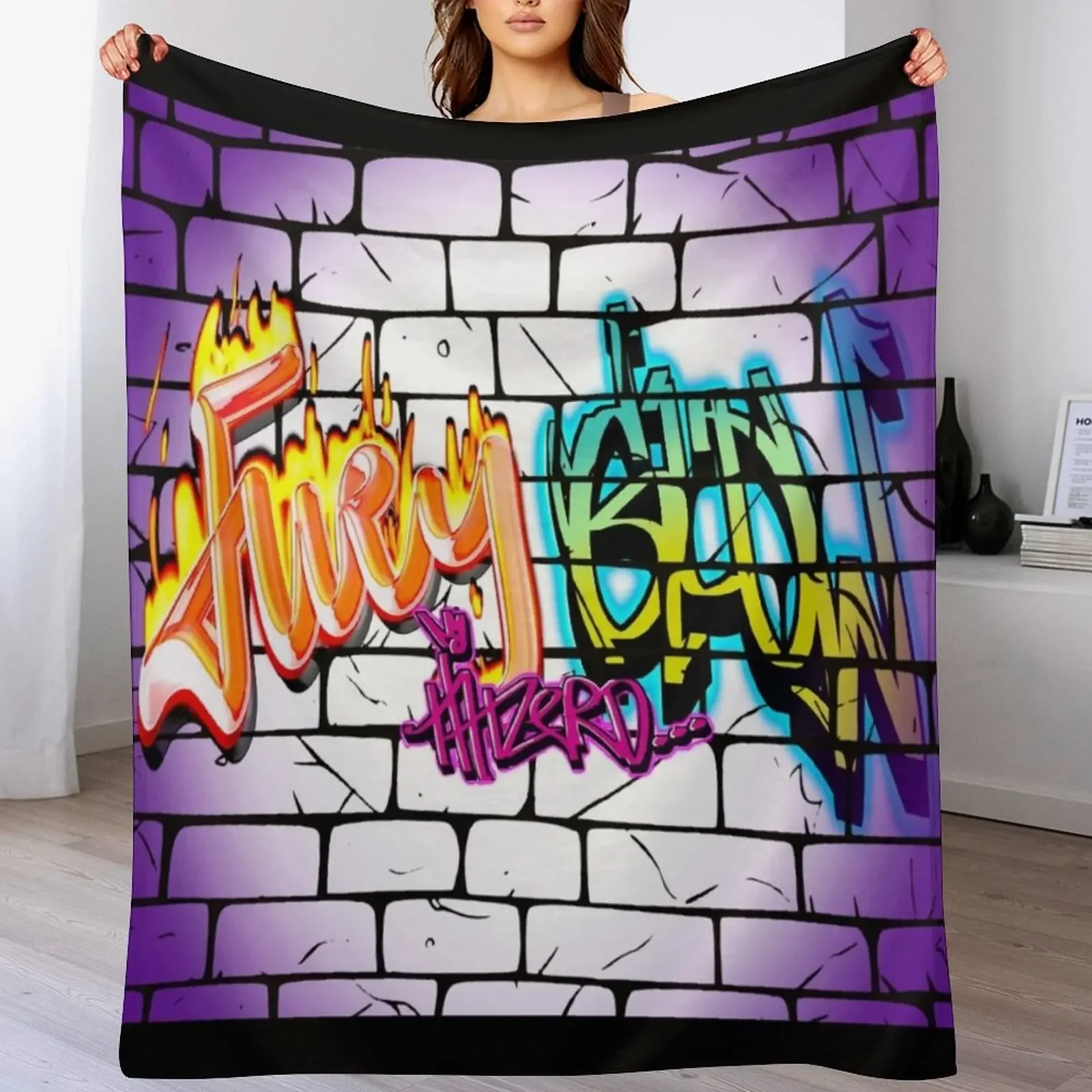 Fury & Glow Throw Blanket valentine gift ideas Sofas Thins Blankets