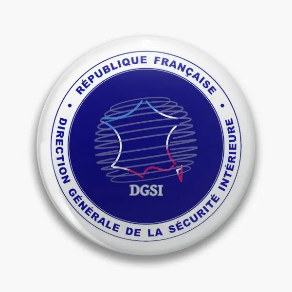 Dgsi Directorate General Of Internal Inf  Soft Button Pin Lapel Pin Gift Creative Metal Badge Lover Women Collar Funny Brooch