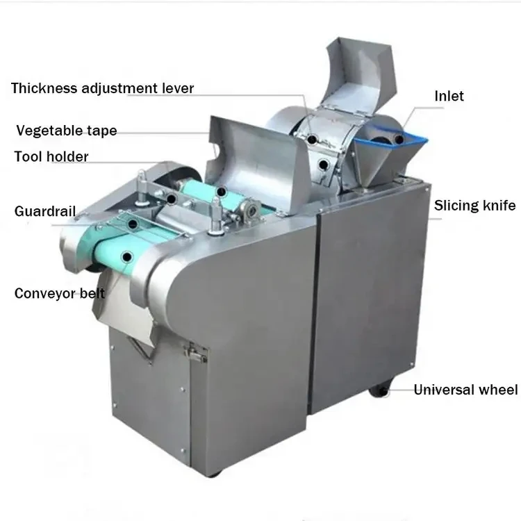 Electric vegetable snow vegetable mulberry leaf shredding machine rice pepper cutting circle strip cutter