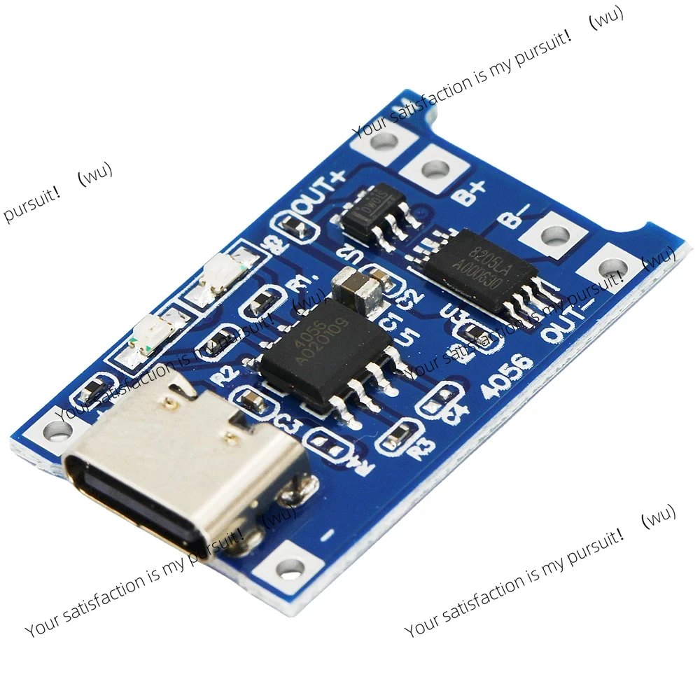 Applicable TP4056 5V 1A Type-c USB 18650 lithium battery charging board with protection dual function 1A lithium ion